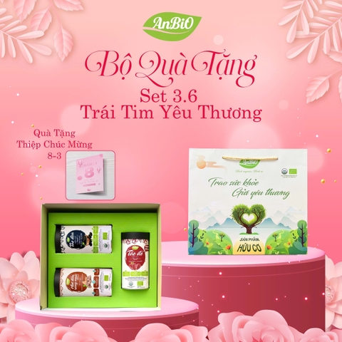 Set 3.6 xanh: Táo đen hữu cơ, Táo đỏ Hotan hữu cơ, Hạt điều rang muối có vỏ hữu cơ