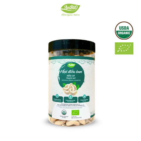 Hạt điều nhân trắng hữu cơ - 400gr