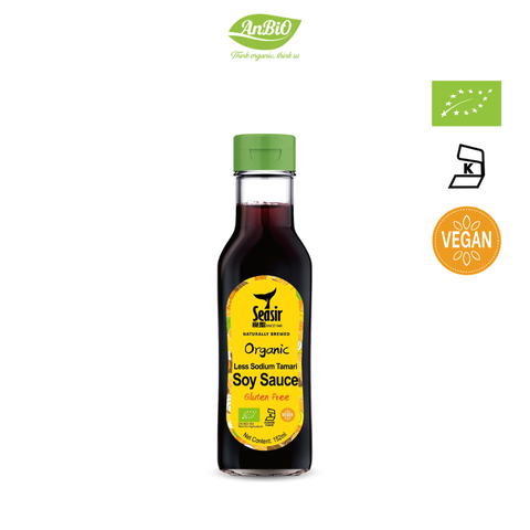 Nước tương hữu cơ tamari ít muối Seasir 152ml