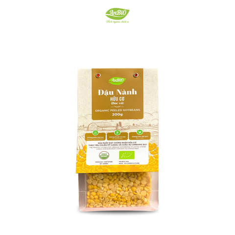 Đậu nành hữu cơ AnBiO (bóc vỏ) 200g