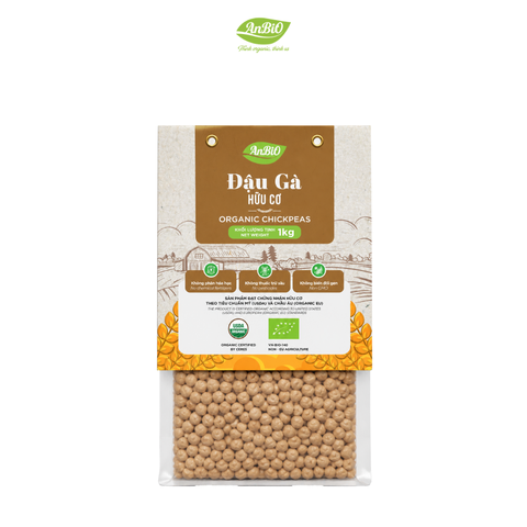 Đậu gà hữu cơ Anbio 1kg