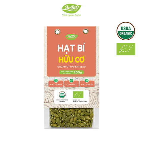 Hạt bí hữu cơ Anbio 200g