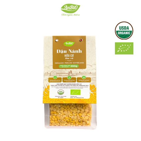 Đậu nành hữu cơ AnBiO (bóc vỏ) 200g