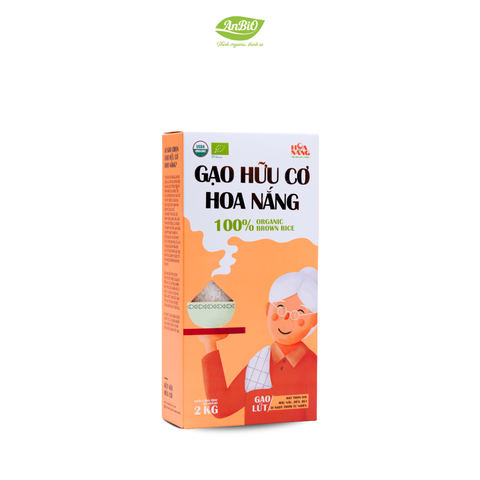 Gạo lứt hữu cơ Hoa Nắng