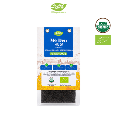 Mè đen hữu cơ AnBiO 200g