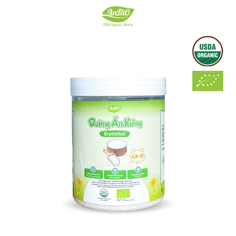 Đường ăn kiêng hữu cơ Anbio 500g