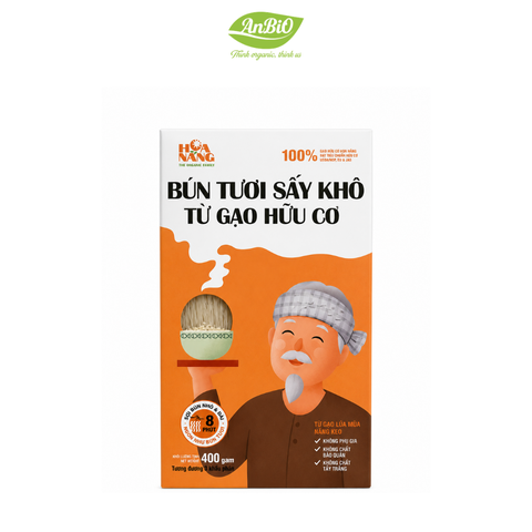 Bún tươi sấy khô Hoa Nắng hữu cơ