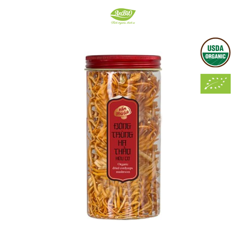 Đông Trùng Hạ Thảo Hữu Cơ Hộp 50g