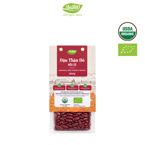 Đậu đỏ kidney hữu cơ Anbio 200g