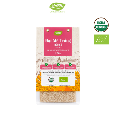 Mè trắng hữu cơ Anbio 200g
