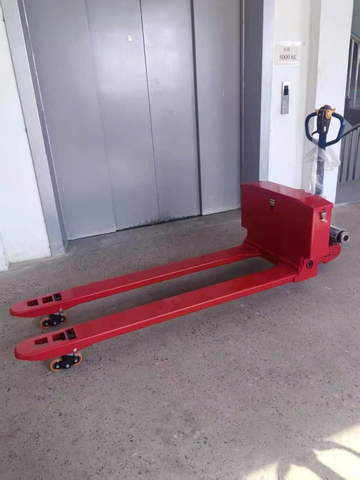 Xe nâng điện 10 Tấn càng dài 2M