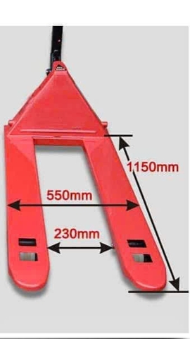 Xe nâng thấp thuỷ lực TAYO 3T 550MM