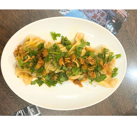Sủi cảo Dấm tương