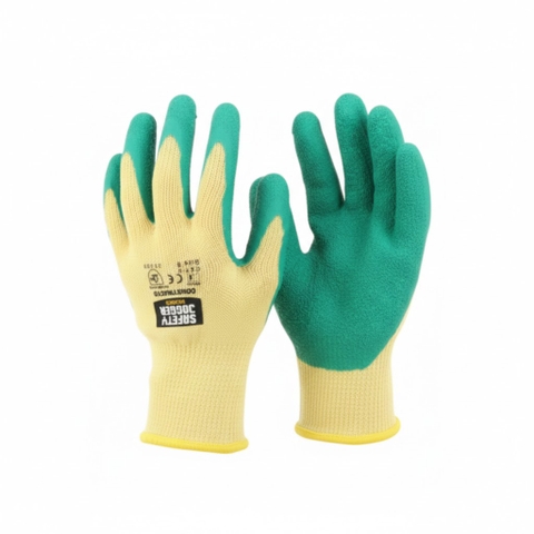 Găng tay bảo hộ lao động phủ latex chống trượt Safety Jogger