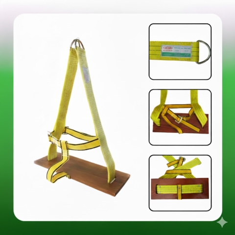 Ghế Gỗ Làm Việc Trên Cao Treo Dây An Toàn – Model GH-01