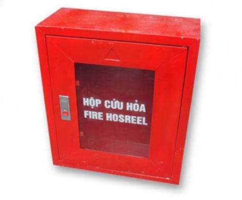 Hộp Chữa Cháy Kim Loại 40x50x18cm Sơn Tĩnh Điện