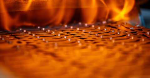 Embedded Sensor for Measurement of Actual Temperature of Part Heat Treatment