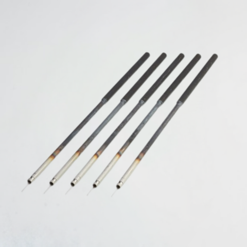 Oxygen probe for molten copper