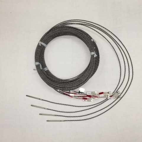 Pipeline-type temperature-measuring resistors (RESISLIM)