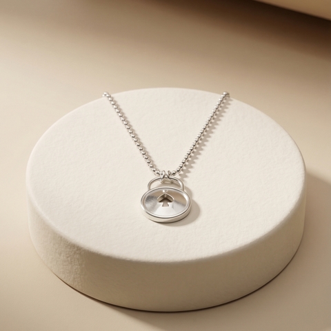 Dây chuyền GF 14K ball chain Eternal Lock  BN JEWELRY