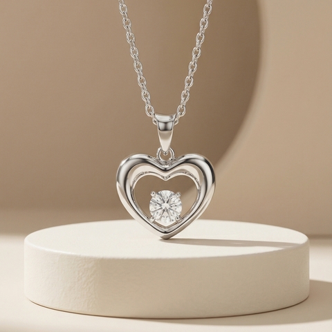 Mặt dây chuyền GF 14K thiết kế Trái tim vĩnh cửu BN JEWELRY