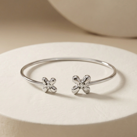 Vòng tay GF 14K Paperclip Lock &amp; Heart BN JEWELRY