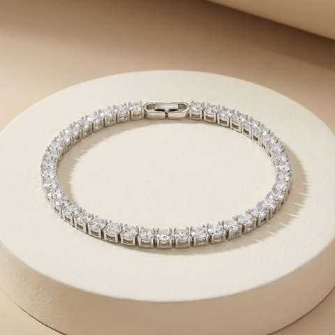 Lắc tay Platinum thiết kế Royal Tennis BN JEWELRY