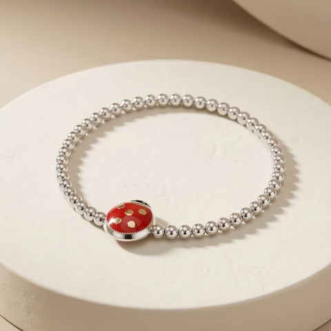 Lắc tay GF 14K mắt bi Mặt bọ cánh cam BN JEWELRY