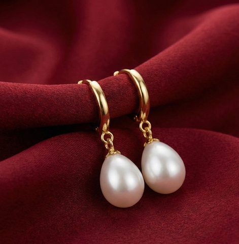 Bông tai GF 14K ngọc trai BN JEWELRY