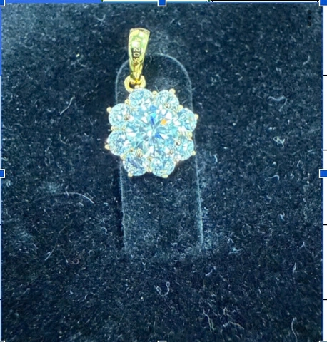 Mặt dây chuyền XX BN JEWELRY | MDY1483_Au20 (Công chế tác hoàn thiện)~0.1 chỉ