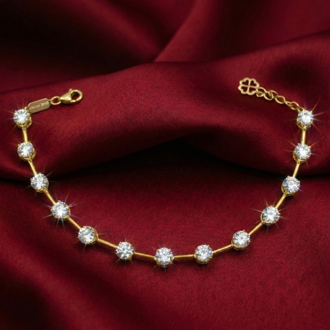 Lắc tay mắt thanh nối giọt sương BN JEWELRY