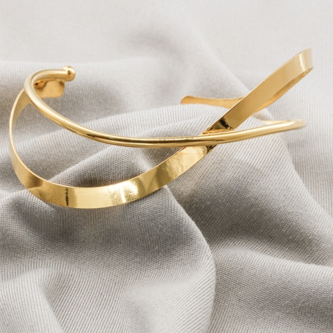 Vòng tay Gold Filled 14K 1/20 thiết kế Duo Swing BN JEWELRY - VKY1861_E