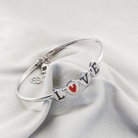 Vòng tay Gold Filled 14K 1/20 thiết kế chữ LOVE BN JEWELRY - VKY1853_E_W