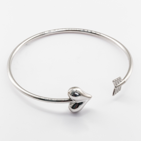 Vòng tay Bạch kim Platinum 10% dáng hở Cupid BN JEWELRY - VKY1876_PT