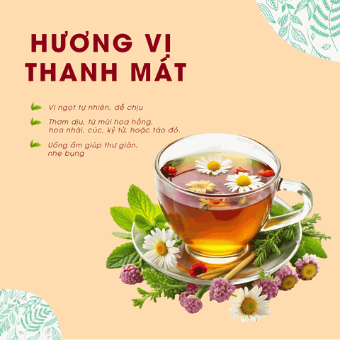 Trà Dưỡng Nhan Cung Đình Hộp 12