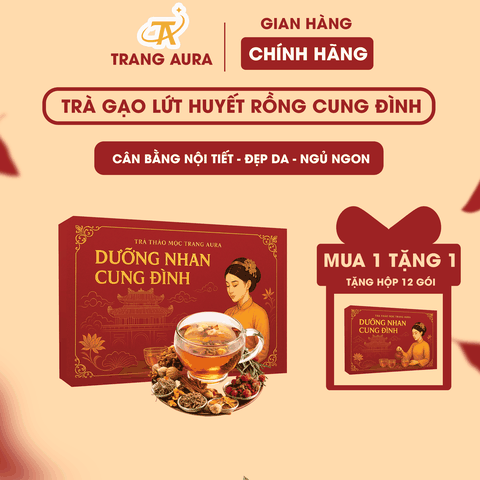 Combo Mua 1 Tặng 1 Trà Gạo Lứt Huyết Rồng Cung Đình
