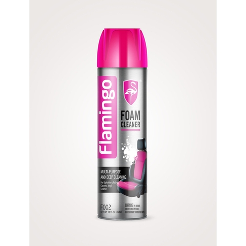 Chai xịt bọt tuyết vệ sinh nội thất Flamingo 650ml - Xịt bọt F002