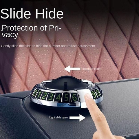 Giá đỡ điện thoại kiêm bảng số điện thoại xoay 360 độ