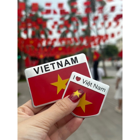 combo1 Tem CN +khiên I yêu việt nam