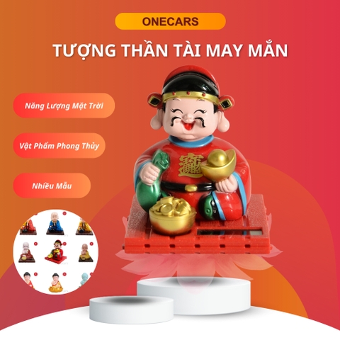 thần tài gật đầu năng lượng mặt trời