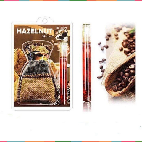 túi thơm treo xe kèm tinh dầu hương cafe hazelnut