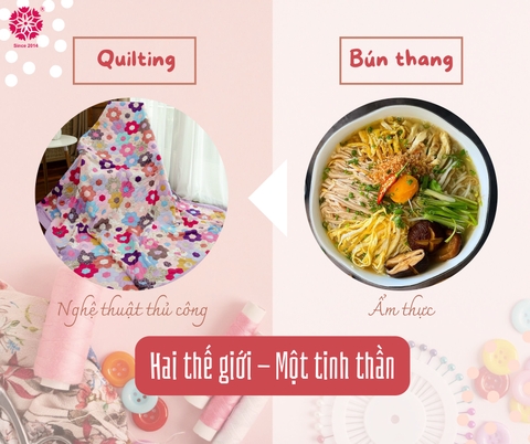 When Quilting Meets Bún Thang: A Story of Small Pieces and Vietnamese Craft