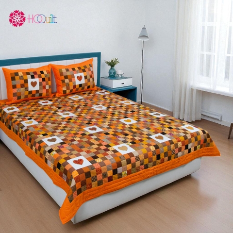 Autumn Heart Blanket