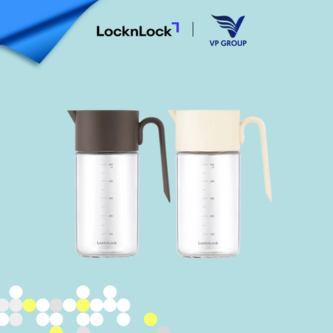 CKO208GRY - Bình đựng dầu LocknLock 550ml - Màu xám
