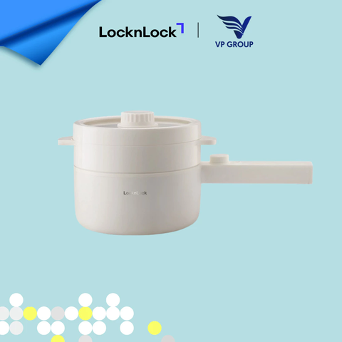 EJP436IVY- Nồi điện đa năng Locknlock Electric multi pot 220V, 50Hz, 600W, 1.5L- Màu ngà