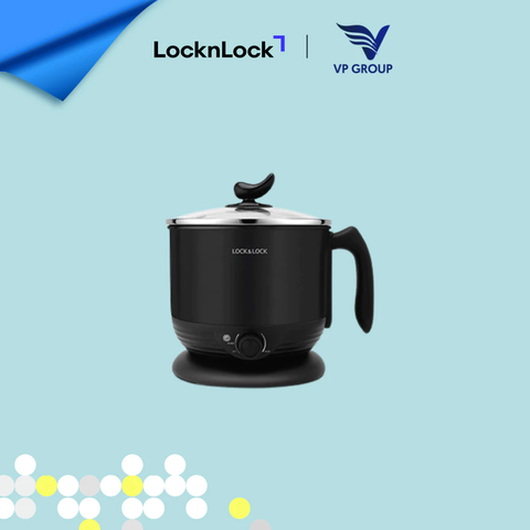 EJP316BLK - Nồi điện đa năng Lock&Lock Multi Pot 1.2L, 220V, 50Hz, 600W - Màu đen