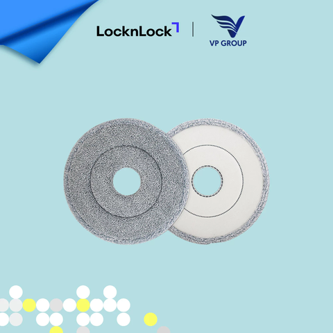 ETM972RF - BỘ ĐẦU THAY CÂY LAU NHÀ SWEEPY - Màu trắng, xám