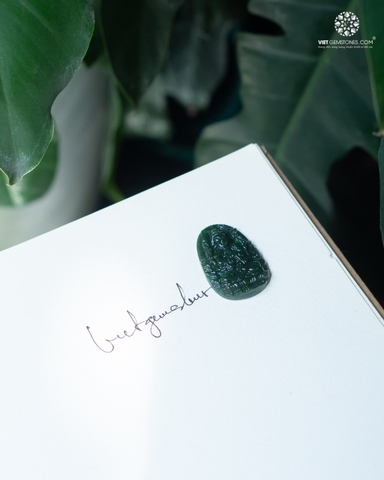 Mặt Dây Chuyền Thiên thủ Thiên Nhãn Tuổi Tý Ngọc Bích