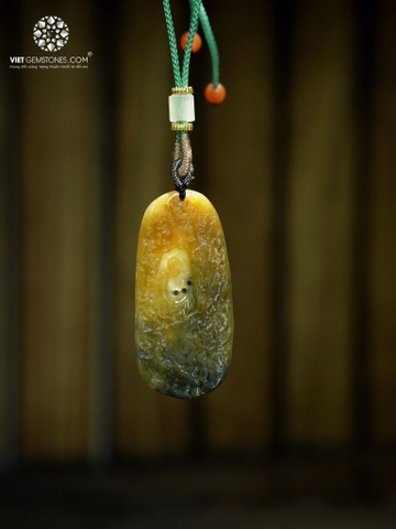 Mặt Dây Chuyền Ngộ Đạo Cẩm Thạch - Jadeite 04