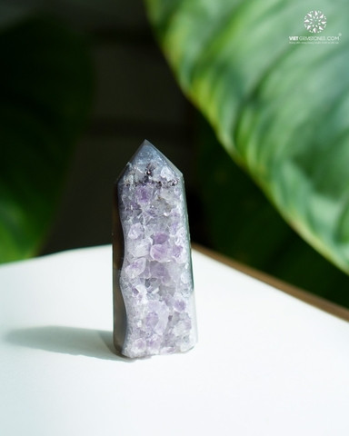 Trụ Đá Tinh Thể Thạch Anh Tím